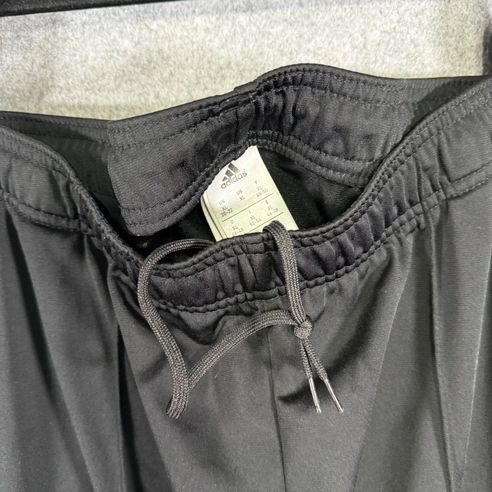 Adidas Track Pants Mens XL Black Pink 3-Stripe Athletic M67620 Joggers